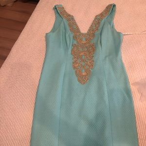 Robin’s egg blue lily Pulitzer dress